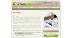 Desktop Screenshot of lesosai.com